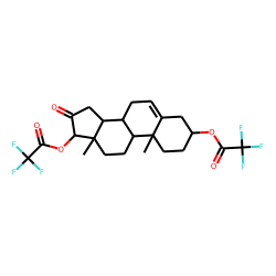 Androst-5-en-16-one, 3,17-bis[(trifluoroacetyl)oxy]-, (3«beta»,17«beta»)-