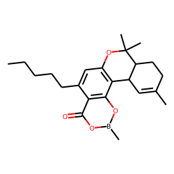 «delta»1-tetrahydrocannabinolic acid, methyl-boronate