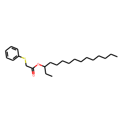 (Phenylthio)acetic acid, 3-pentadecyl ester