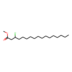 3-Chloroheptadecanoic acid, methyl ester