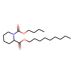 Pipecolic acid, N-butoxycarbonyl-, nonyl ester