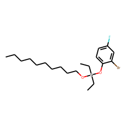 Silane, diethyl(2-bromo-4-fluorophenoxy)decyloxy-