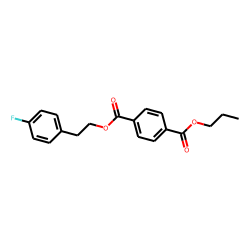 Terephthalic acid, 4-fluorophenethyl propyl ester