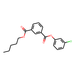 Isophthalic acid, 3-chlorophenyl pentyl ester