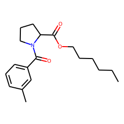 L-Proline, N-(3-methylbenzoyl)-, hexyl ester